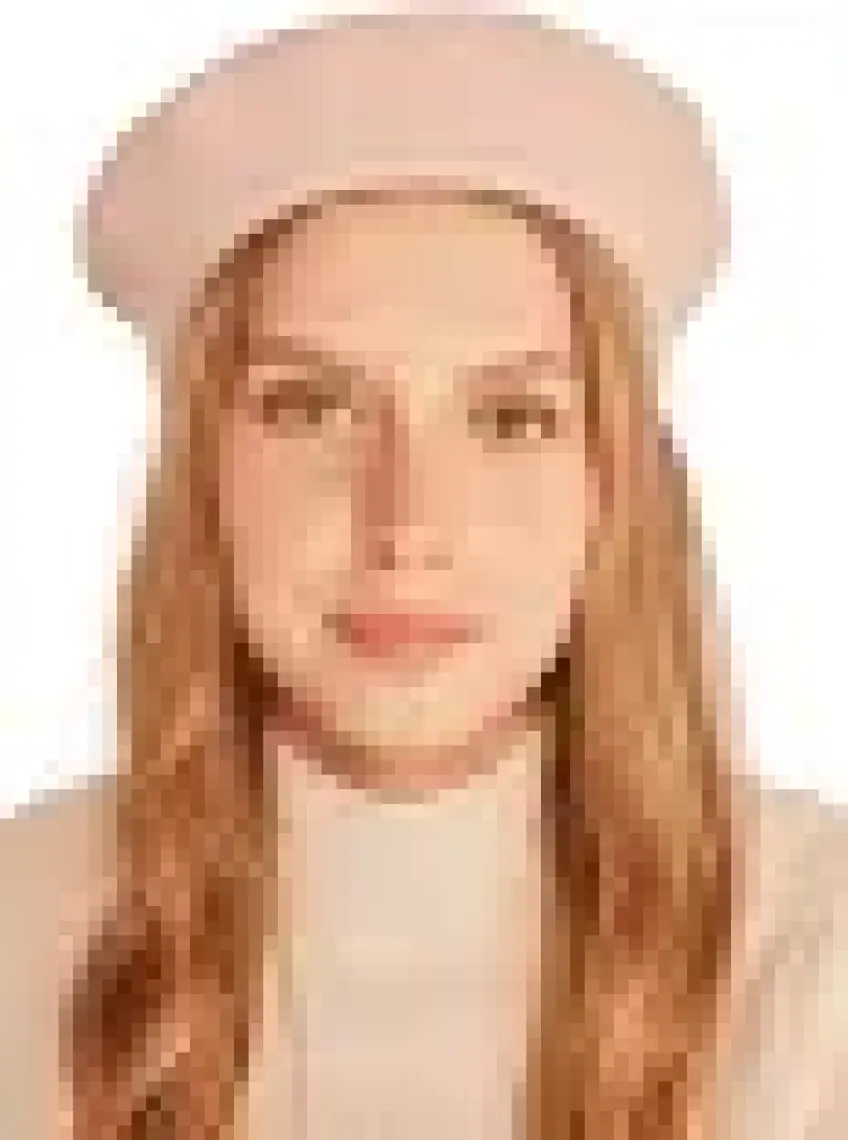 Külah Kadın Ressam Beresi Fransız Şapka Pudra