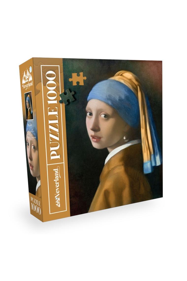 1000 Parça Puzzle - Gırl Wıth A Pearl Earrıng (İNCİ KÜPELİ KIZ)