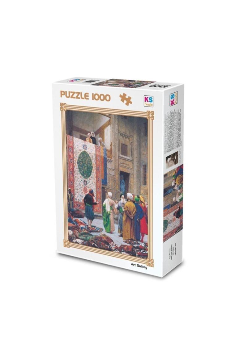 1000 Parça Puzzle Carpet Market Halı Tüccarı 11088