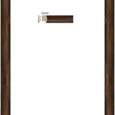 Puzzle Çerçevesi 22 Mm Pvc Camlı 50x70 (1000'LUK) Kahverengi