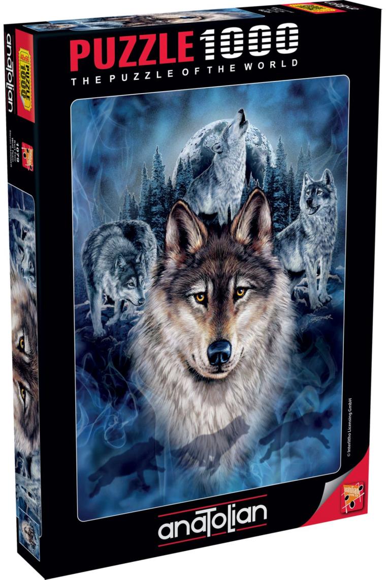 1000 Parçalık Puzzle / Kurt Timi - Kod:1079