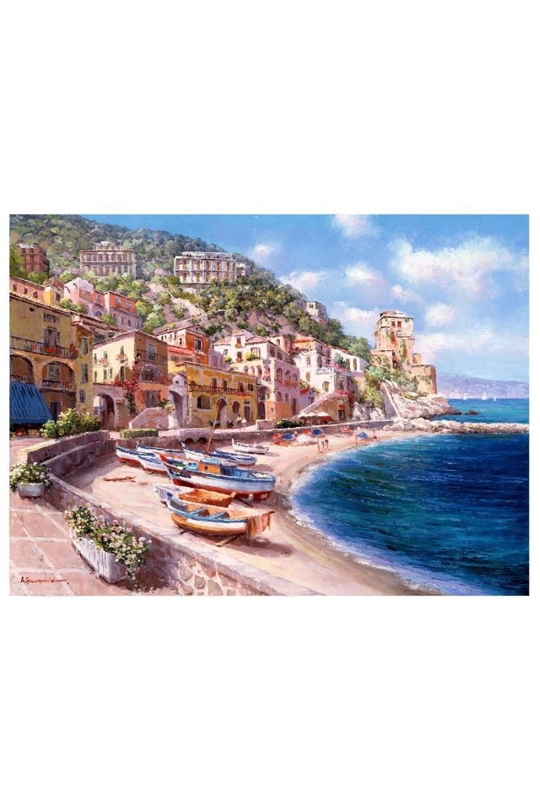 1000 Parçalık Puzzle / Italya Sahili - Kod:1136