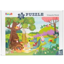 Çocuklar Için Yer Puzzle 24 Parça - Ormanda