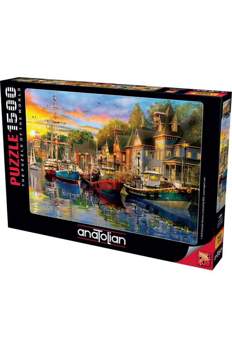 1500 Parçalık Puzzle / Liman Işıkları - Kod:4564