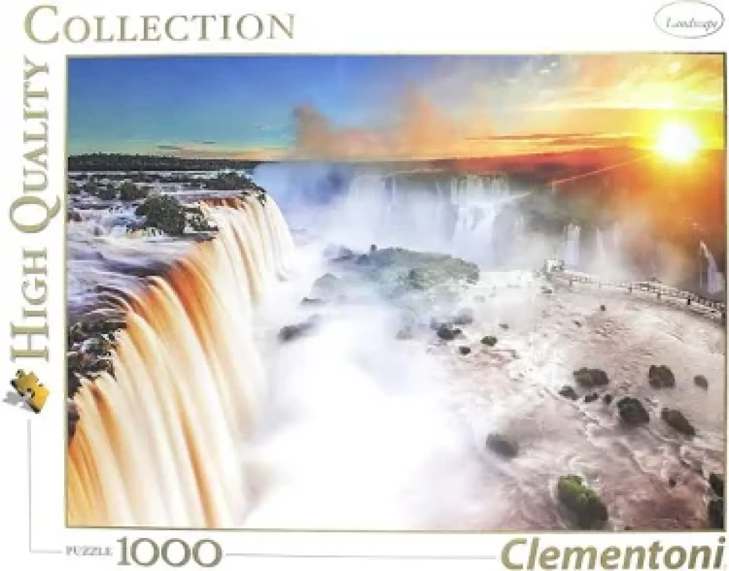 1000 Parça High Quality Collection Yetişkin Puzzle Waterfall 39385