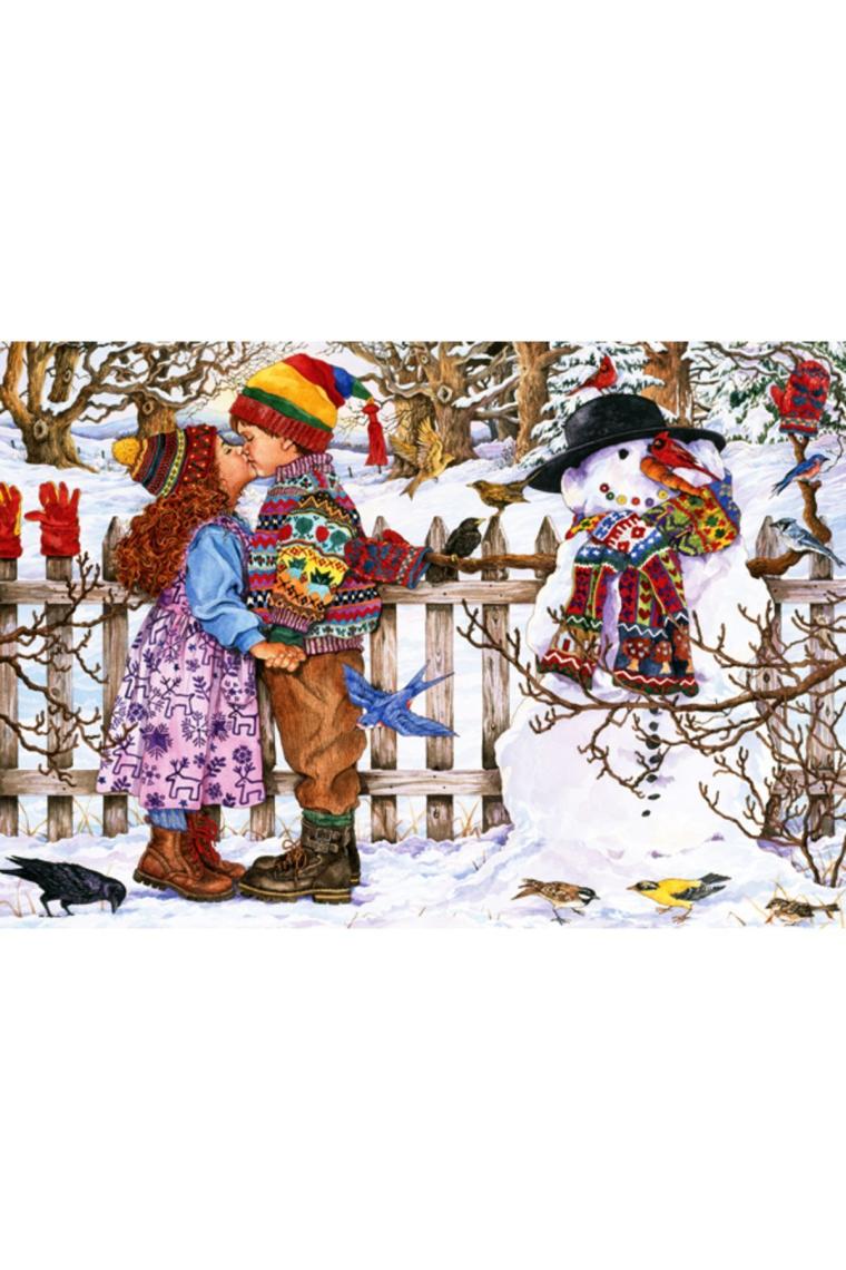 500 Parçalık Puzzle / Ilk Öpücük - Kod:3607