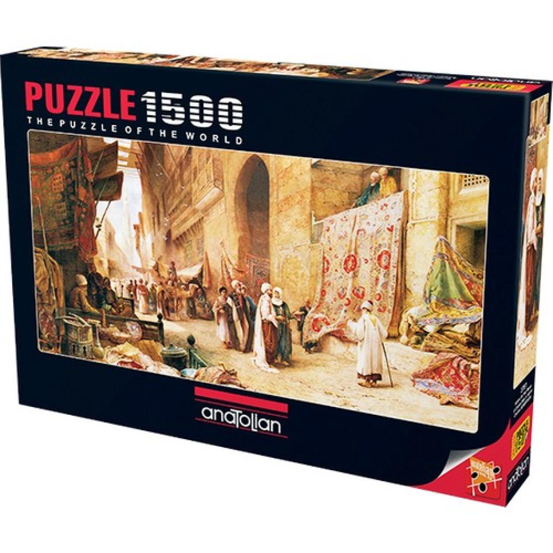 Anatolian 1500 Parçalık Puzzle / Kahire'de Halı Pazarı - Kod 3751