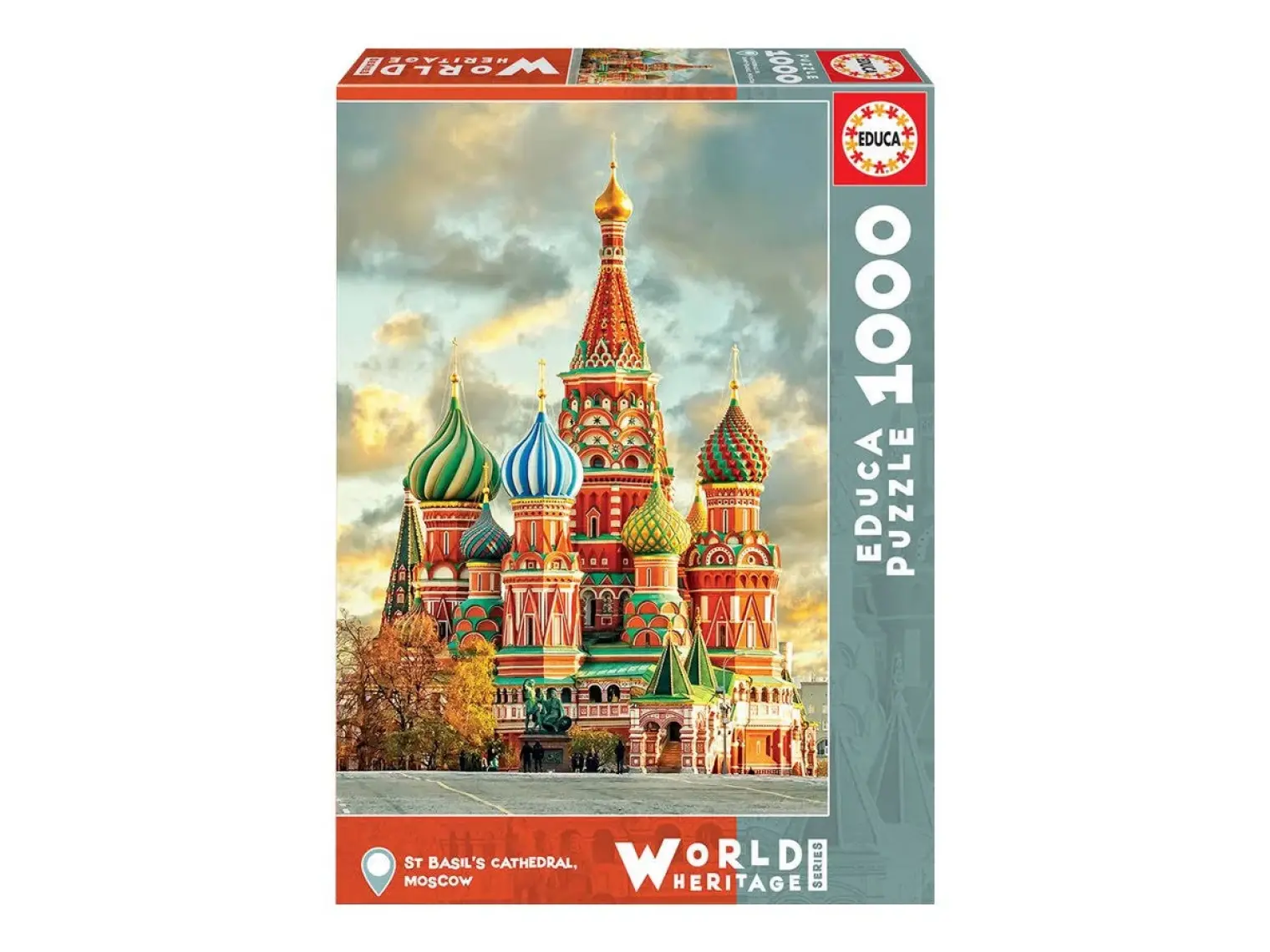 Educa St. Basil Cathedral World Heritage 1000 Parça Puzzle No.17998