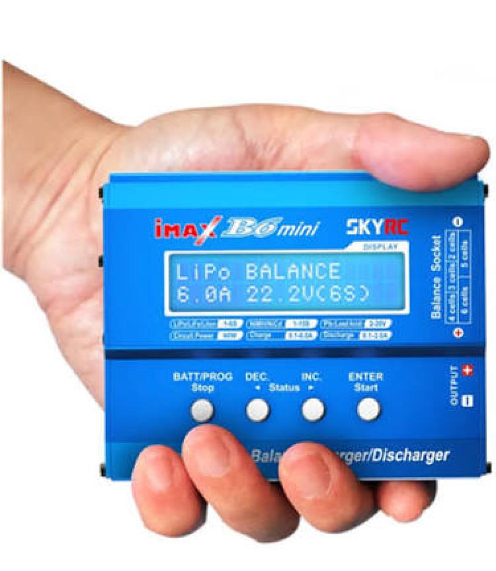 Skyrc Imax B6 Mini 60W/6A Profesyonel Lipo Şarj Aleti + Adaptör