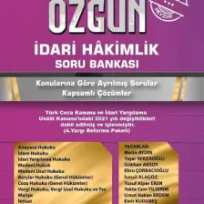 Özgün Idari Hâkimlik Soru Bankası 2021