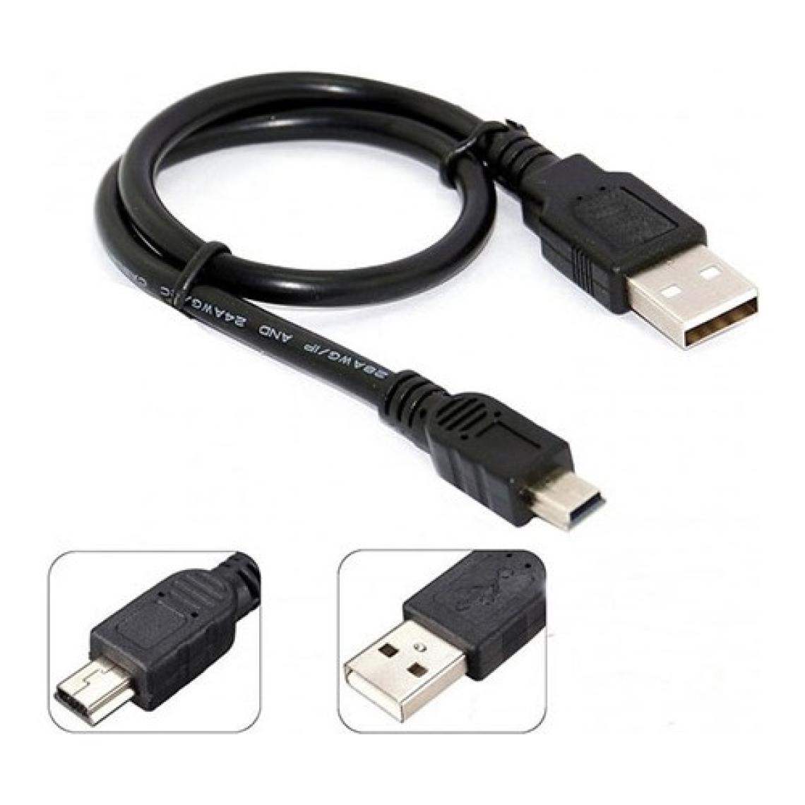 Oem Mini Usb 5 Pin Şarj Ve Data Kablosu 50 Cm Kablo