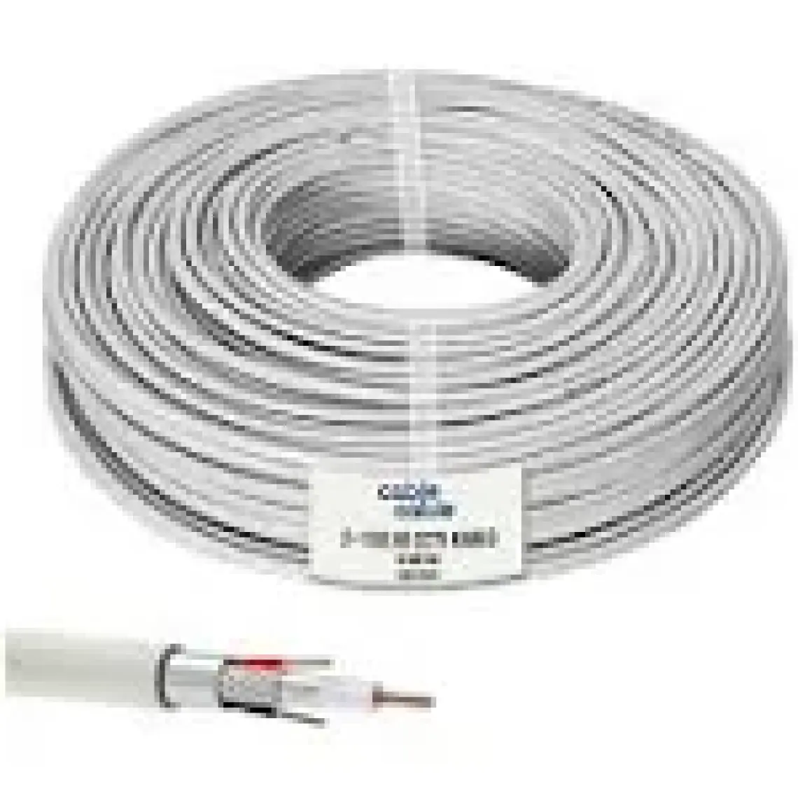 Cable Cable 2+1 CCTV 0.50 GOLD Kamera Kablosu 50mt Poke Pk-1014 50 Metre