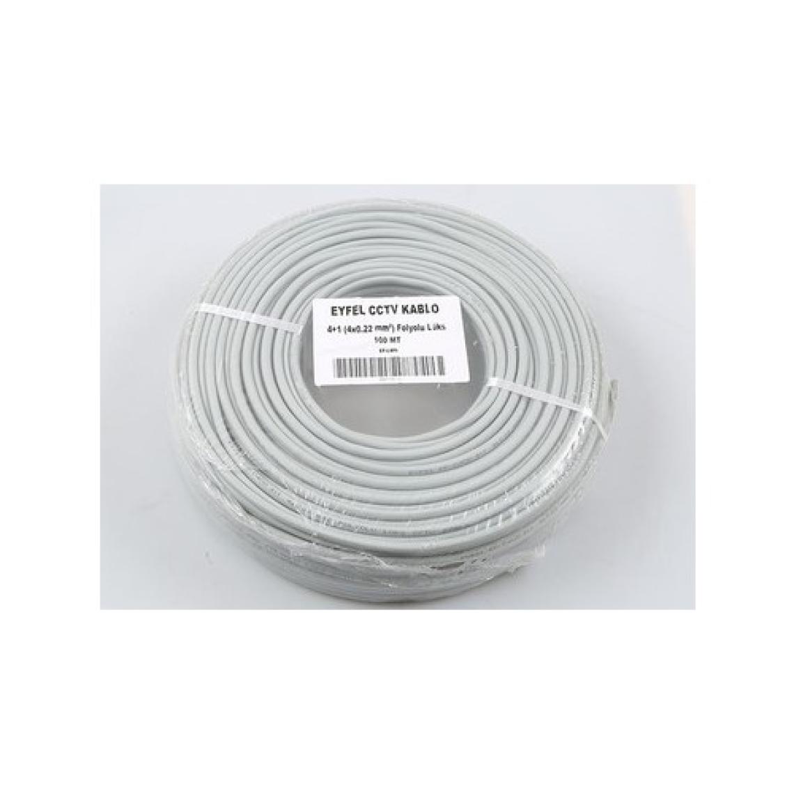 Eyfel EF-C200 2+1 0,22 Folyolu Lüks Cctv Kablo (100M)