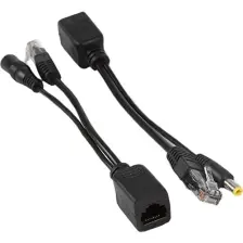 Alfais 4252 Ip Kamera Kablosu Poe Set Ethernet Adaptör Güç Power Kablosu