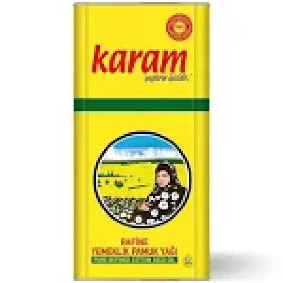 Karam Rafine Yemeklik Pamuk Yağı Teneke 5 lt