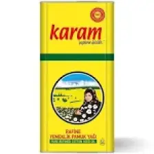 Karam Rafine Yemeklik Pamuk Yağı Teneke 5 lt