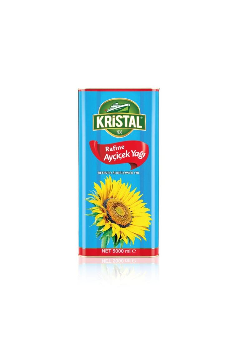 Kristal Rafine 5 lt Ayçiçek Yağı