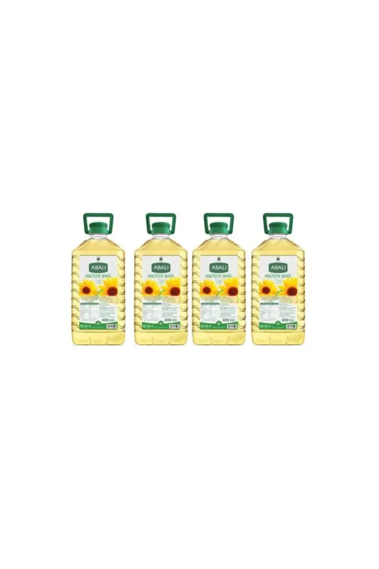 Abalı Ayçiçek Yağı 4 Lt