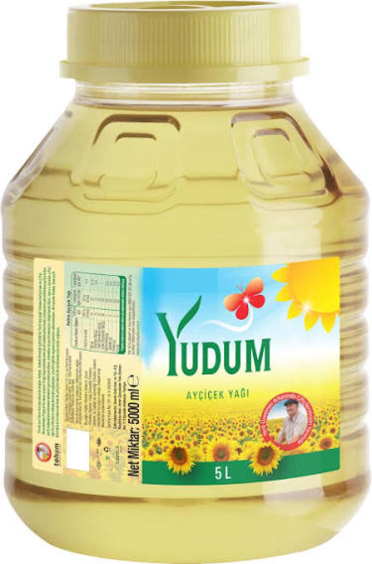 Yudum Ayçiçek Yağı Pet 5 lt