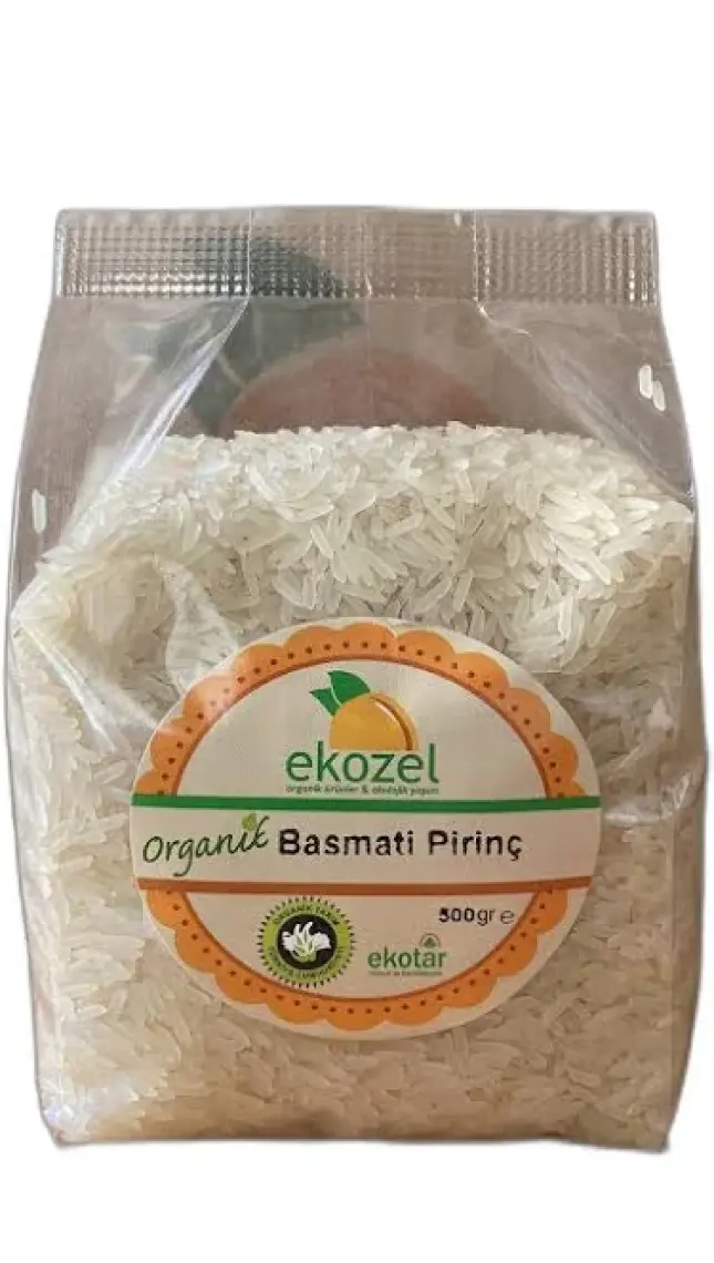 Ekozel Organik Basmati Pirinç 500 gr