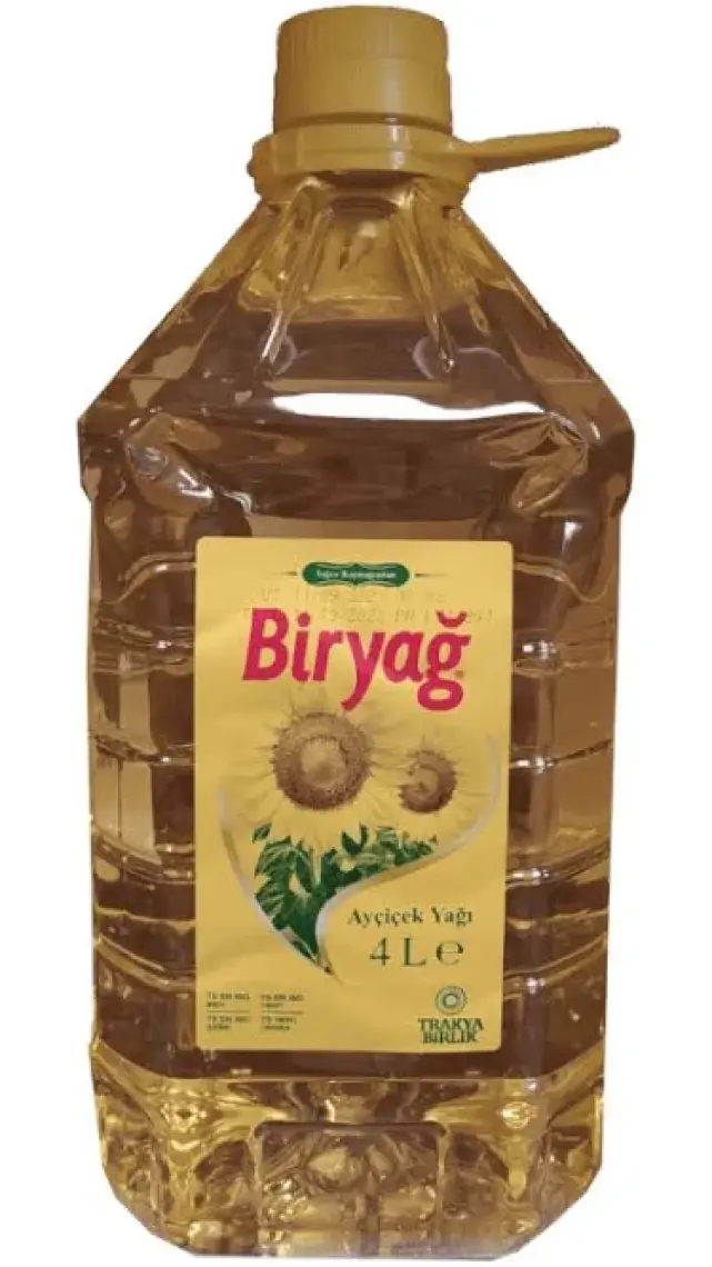 Biryağ Ayçiçek Yağı 4 Lt