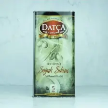 Datça Soğuk Sıkım Zeytinyağı Teneke 5 lt
