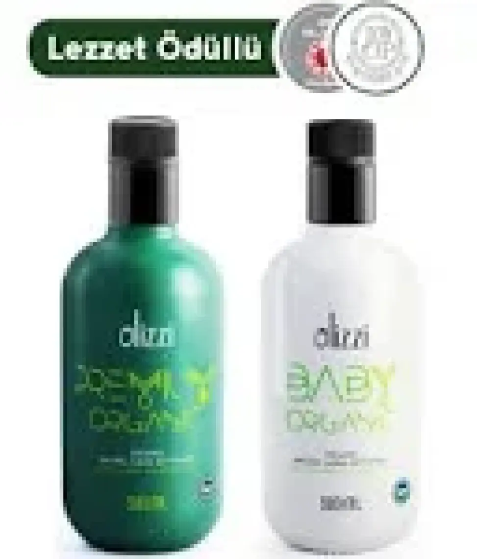 Olizzi Premium Organik ve Baby Organik Natürel Sızma Soğuk Sıkım Bebek İçin Zeytinyağı 500 ML