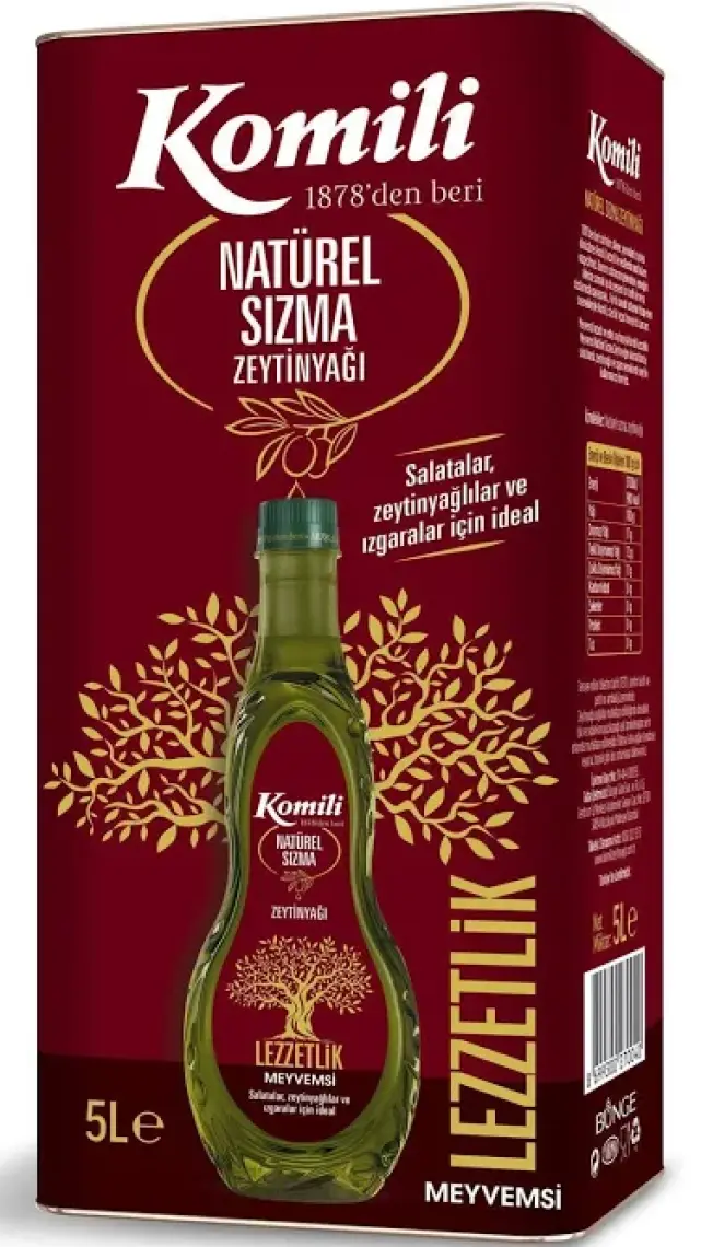 Komili Sızma Zeytinyağı 5  lt