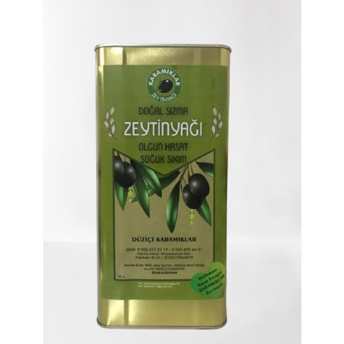 Karamıklar Zeytinyağı Doğal Sızma Zeytinyağı 5 lt