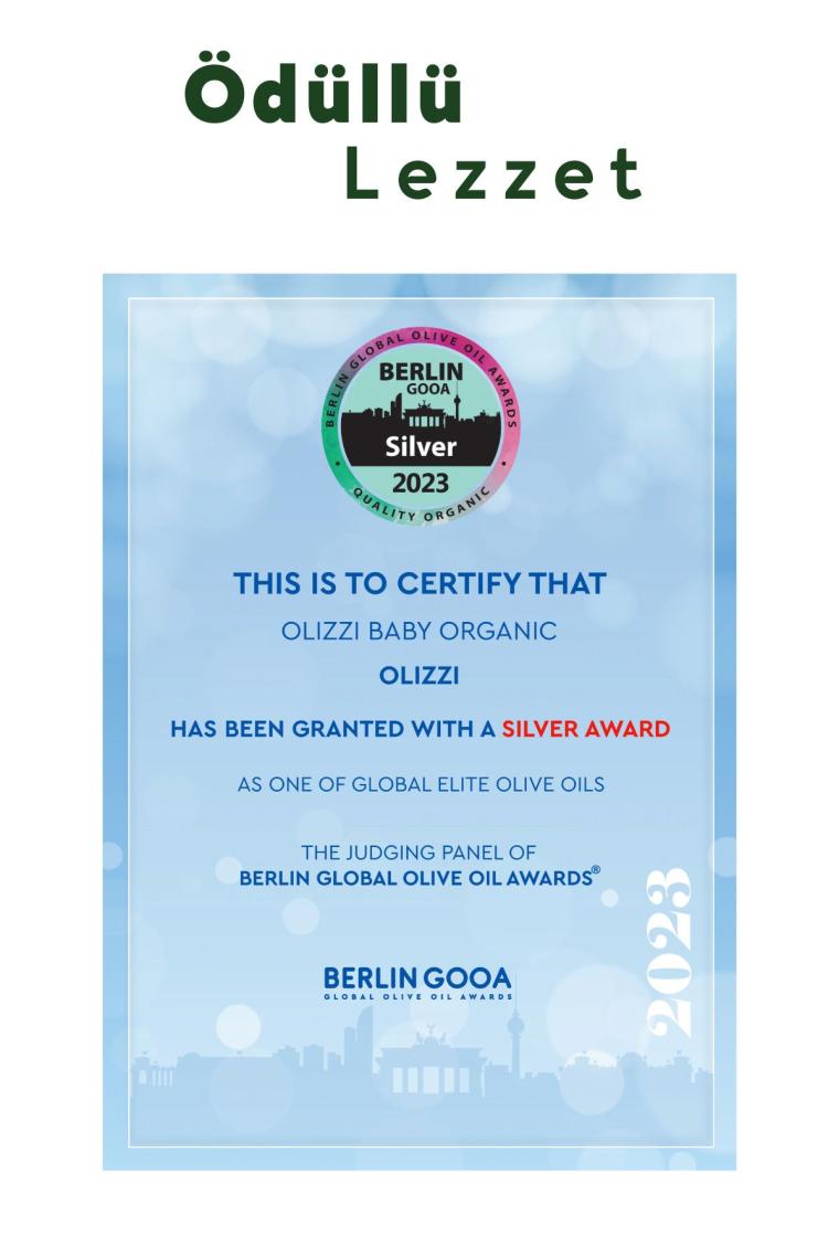 Olizzi Baby Organik Natürel Sızma Bebek Zeytinyağı 500 ml