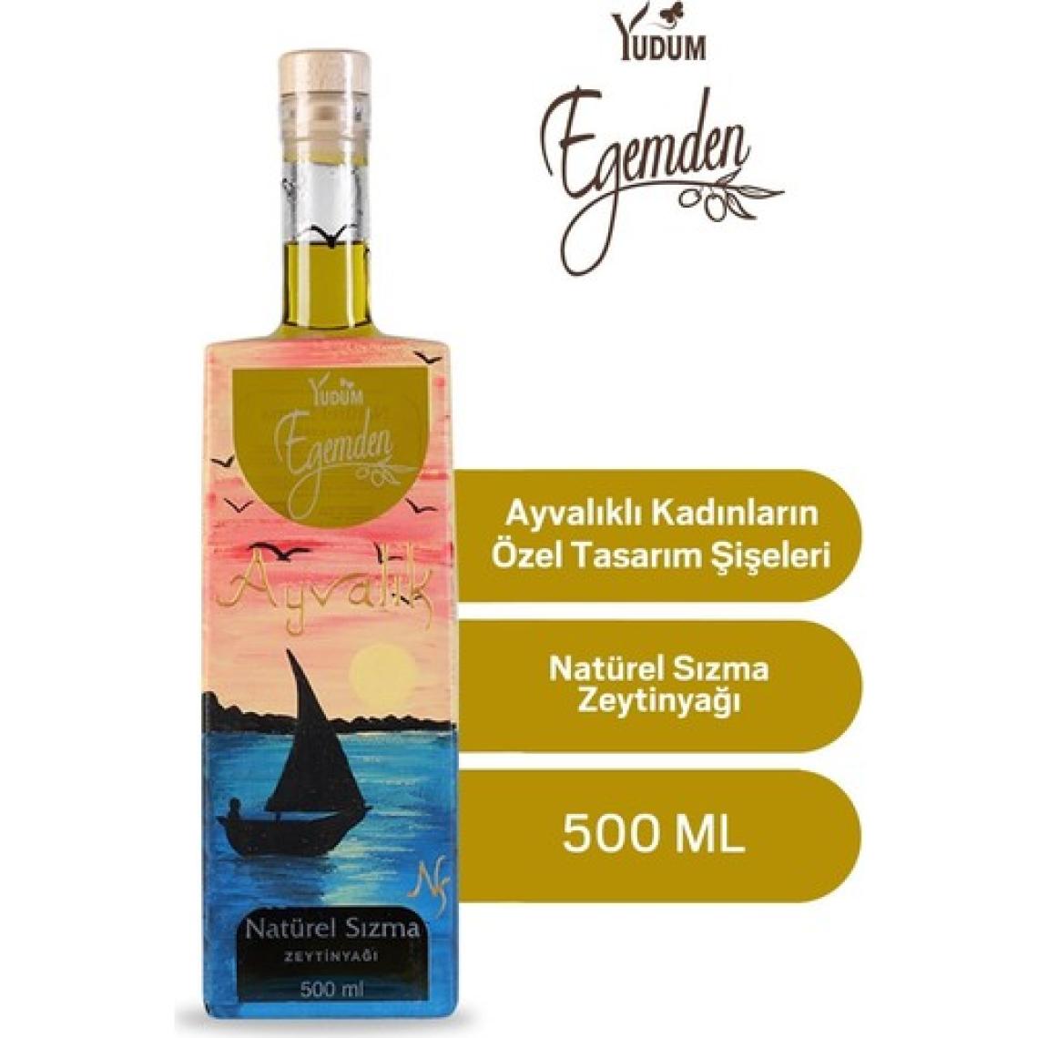Yudum Egemden Ayvalıklı Kadınlar Sızma Zeytinyağı 500 ml