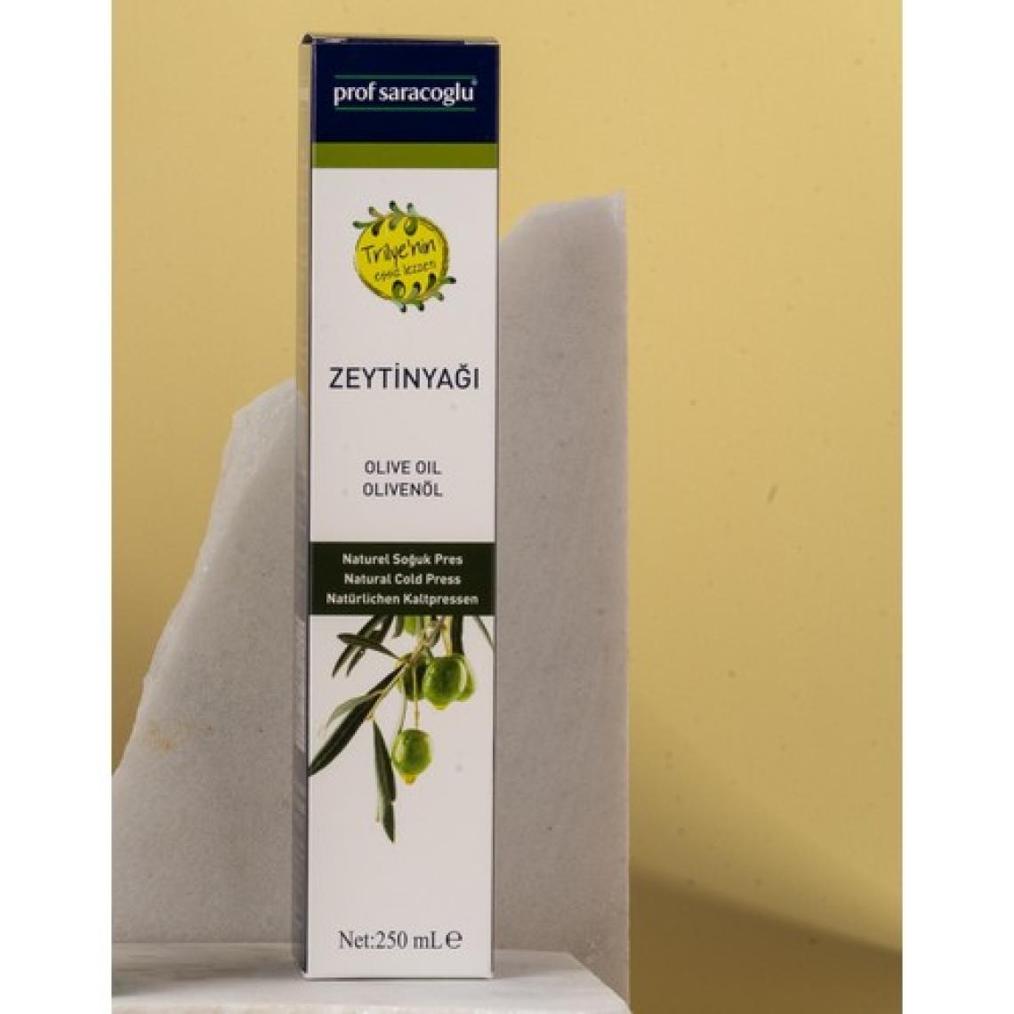 Prof Saraçoğlu  Saf ve Doğal Soğuk Sıkım Zeytinyağı 250 ml