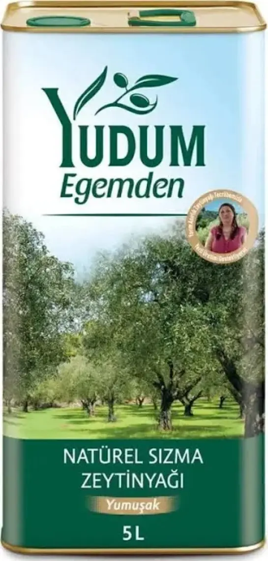 Yudum Egemden Sızma Zeytinyağı Yumuşak Lezzet 5 lt