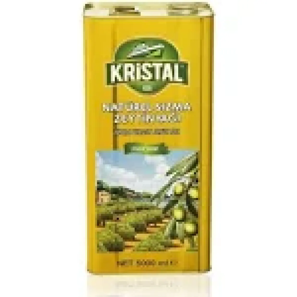 Kristal Natürel Sızma Zeytinyağı YD Teneke 5 L