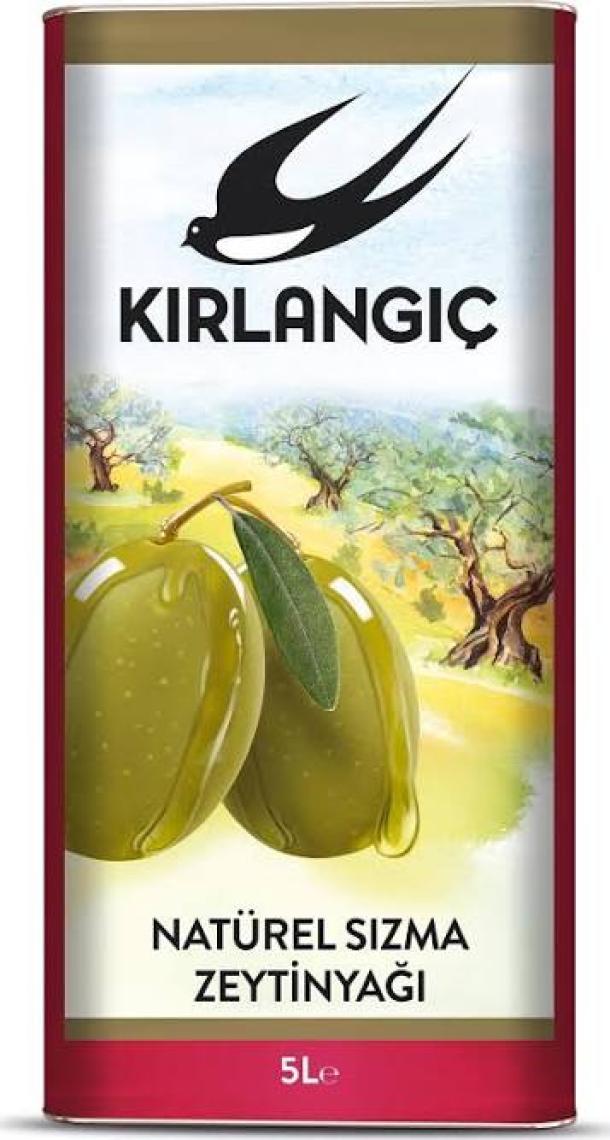 Kırlangıç Sızma Zeytinyağı Teneke 5 lt