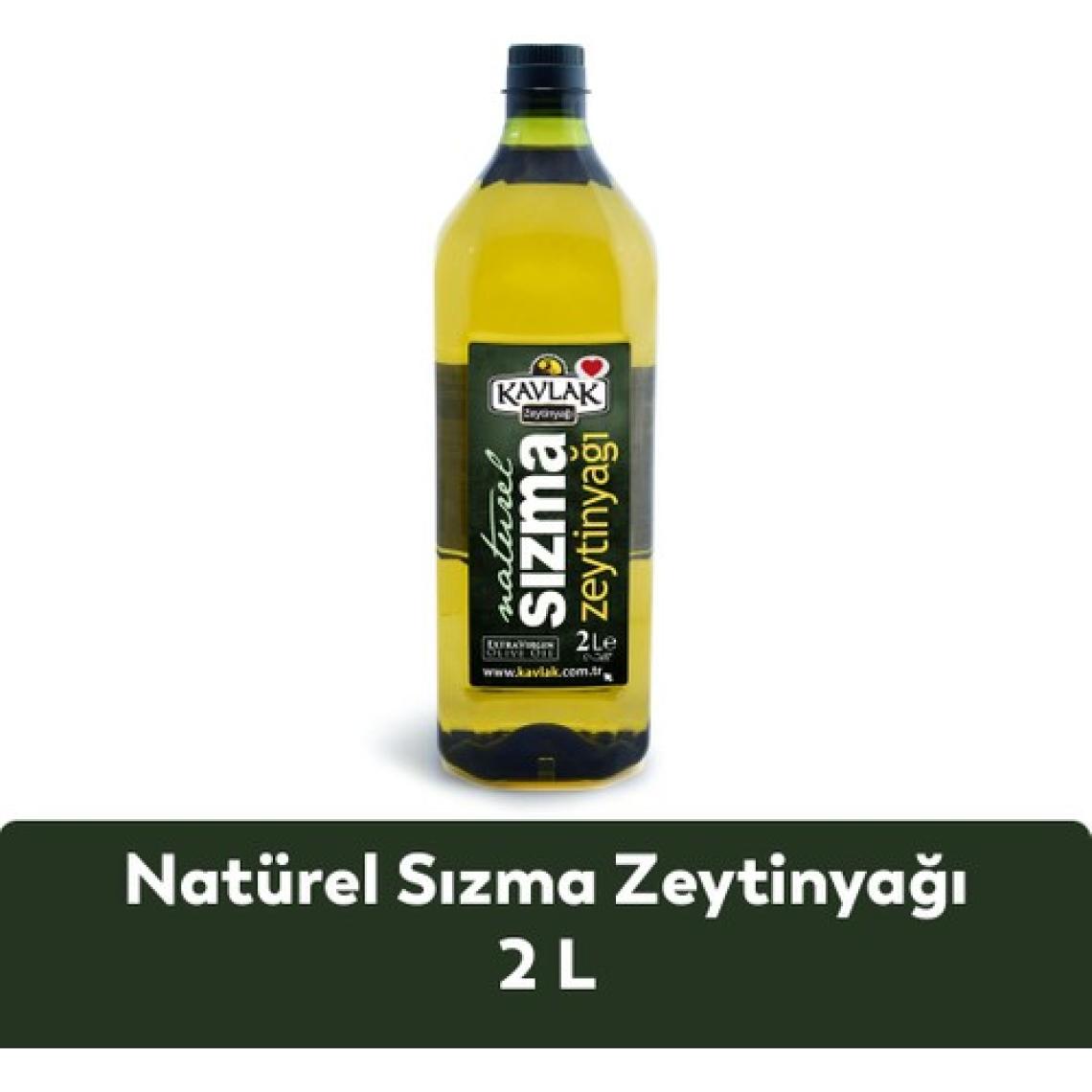 Kavlak Naturel Sızma Soğuk Sıkım Zeytinyağı 2 Lt Pet Şişe