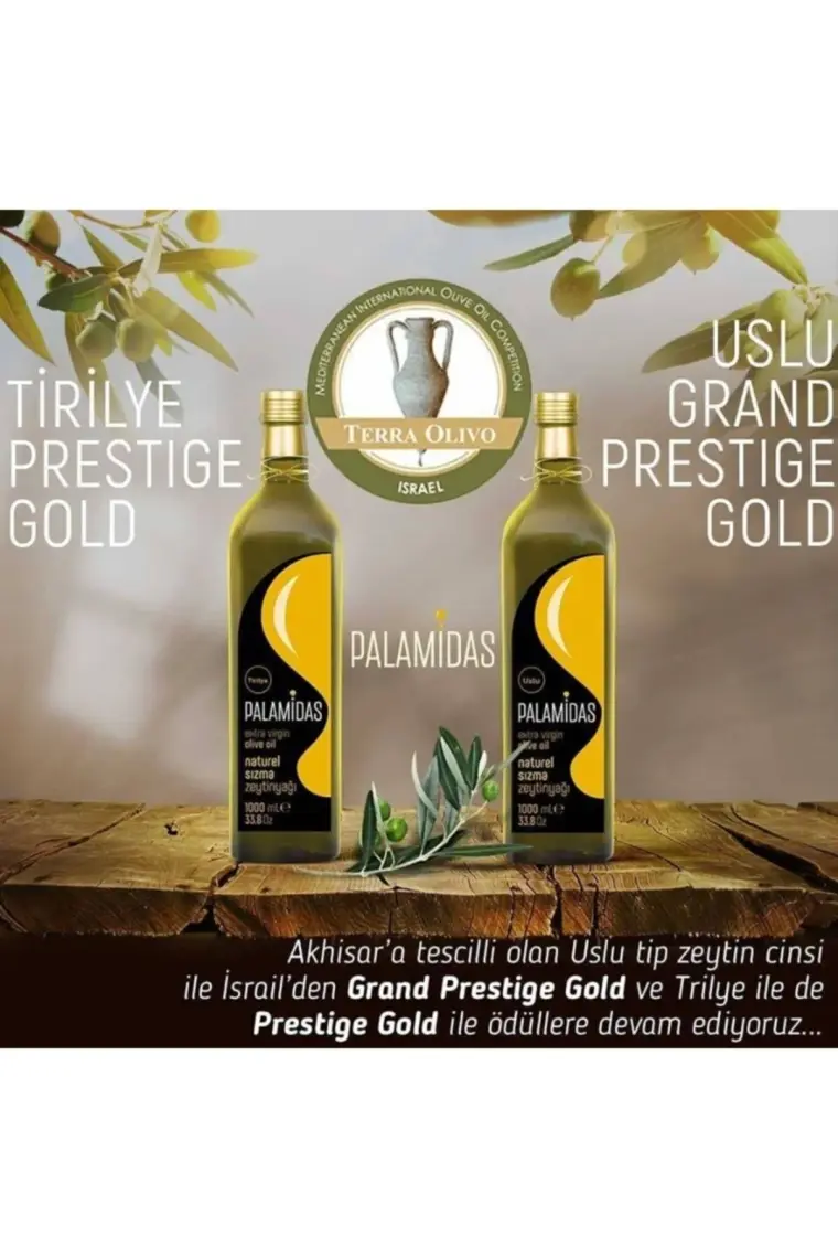 Palamidas 500 ml Blend Gourmet Selection Ödüllü Nat Sızma Zeytinyağı