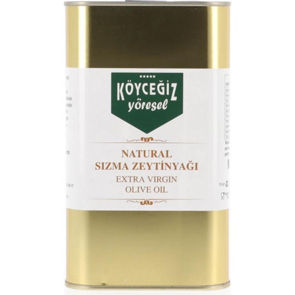 Köyceğiz Yöresel Sızma Zeytinyağı 3 lt Teneke