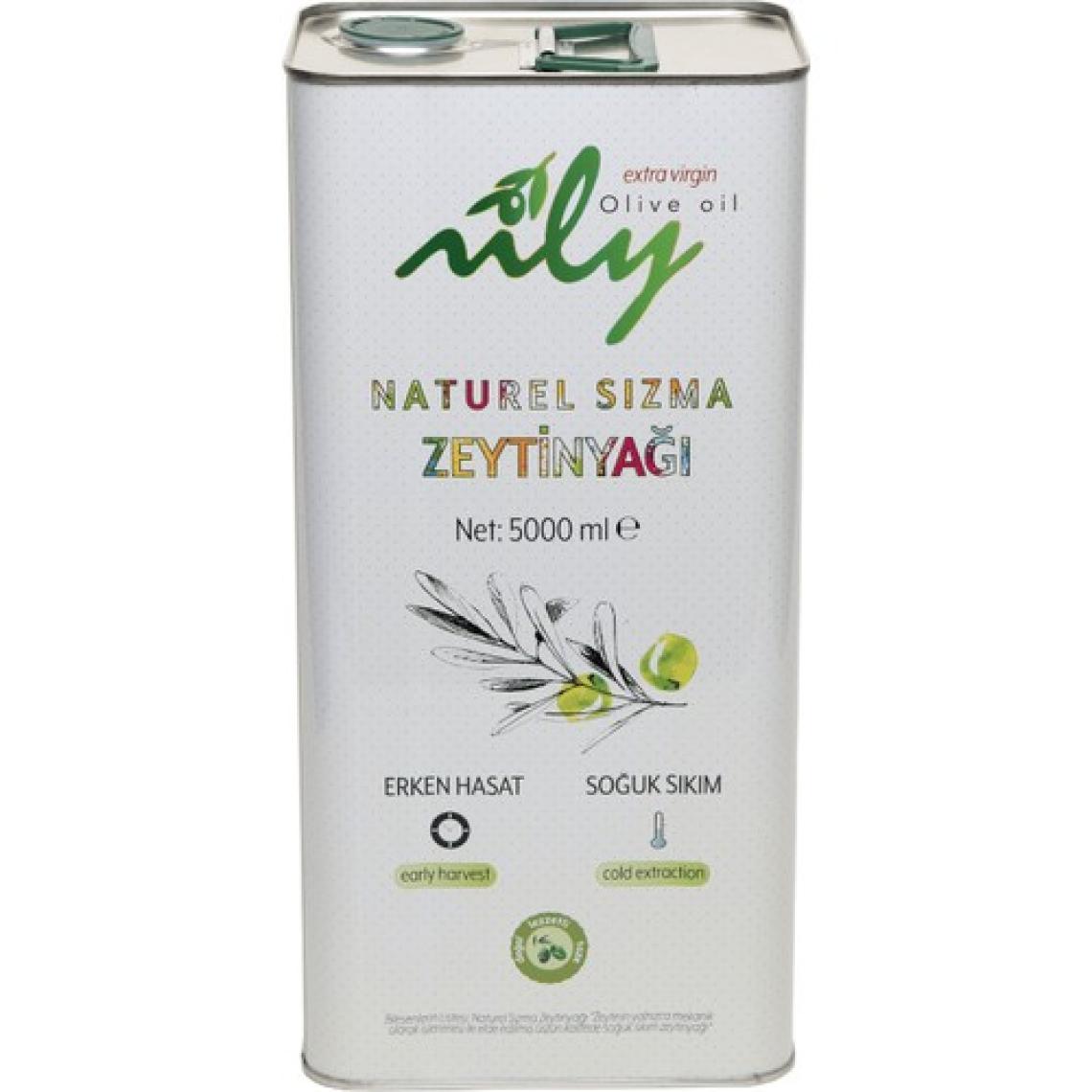 Nily Soğuk Sıkım Sızma Zeytinyağı (5L)