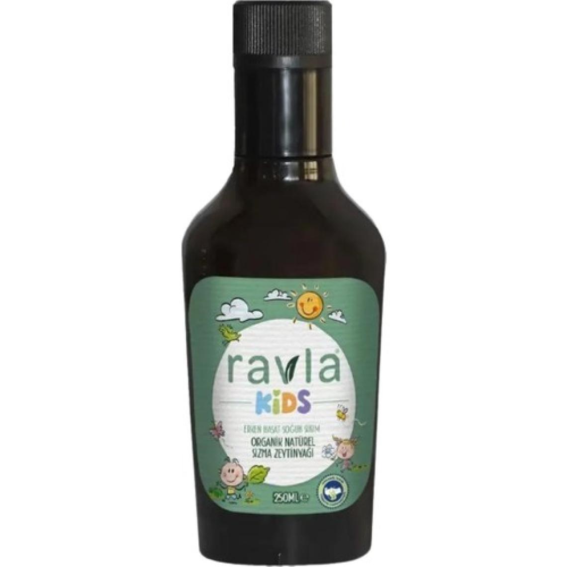 Ravla Kids Yüksek Polifenollü Organik Naturel Sızma Zeytinyağı - 250ml