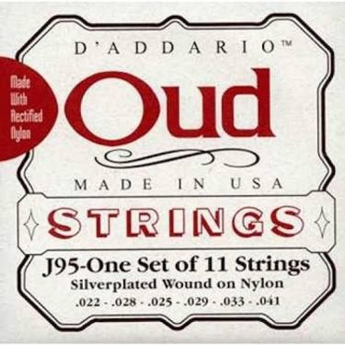 D'Addario Daddario J95 Ud Teli Takım