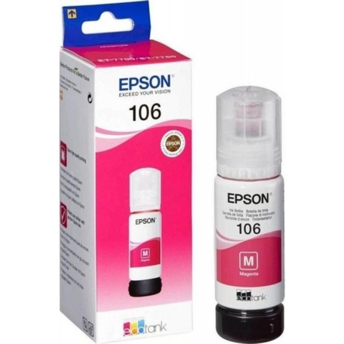 Epson 106 T00R340 Ecotank Kırmızı Kartuş Ink Bottle