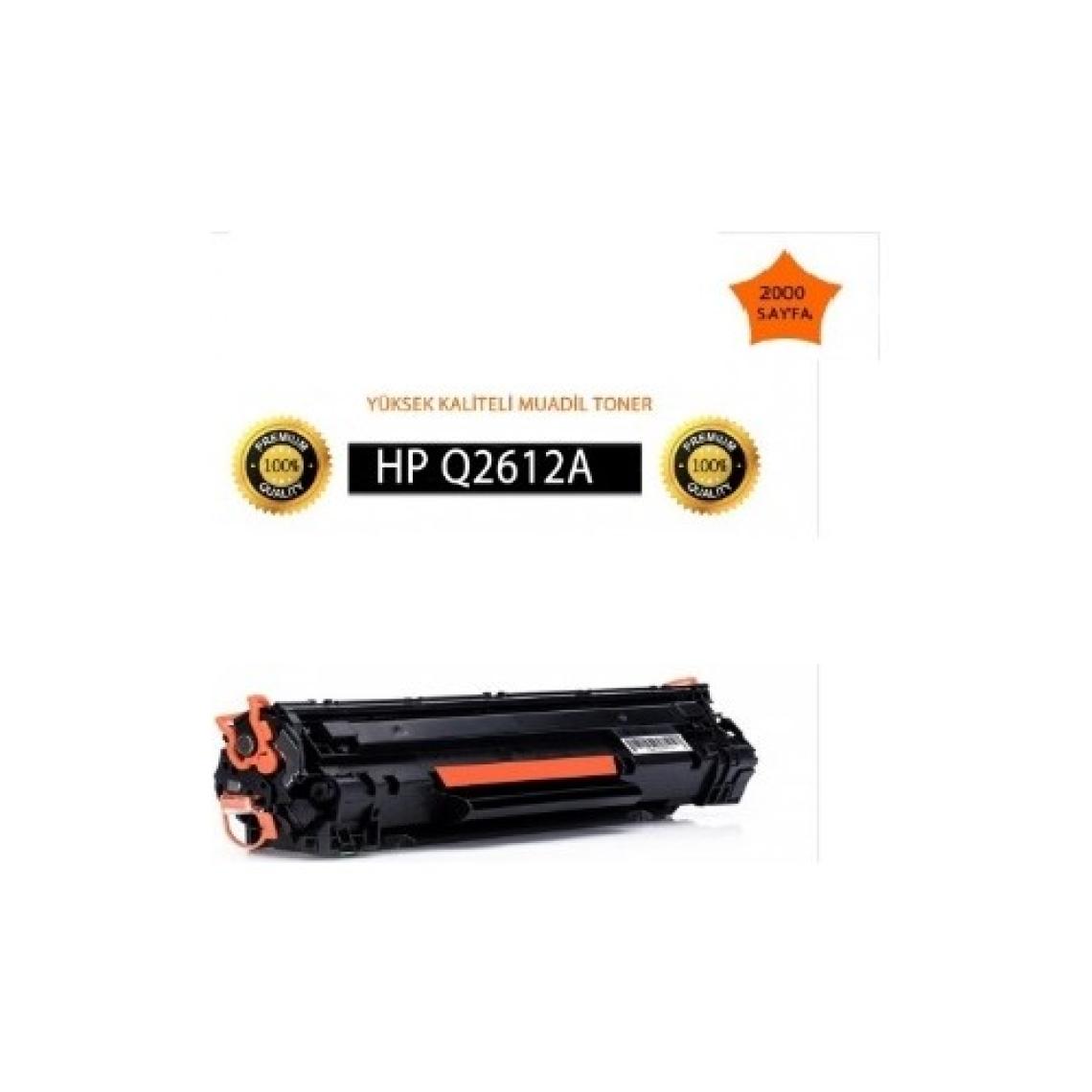 Universal Hp Q2612A Muadil Toner 12A