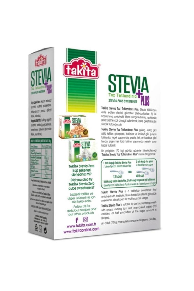 Stevia Plus Toz Tatlandırıcı 250 gr