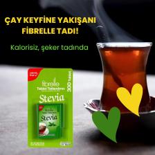 Fibrelle Stevialı Tablet Tatlandırıcı 300'lü