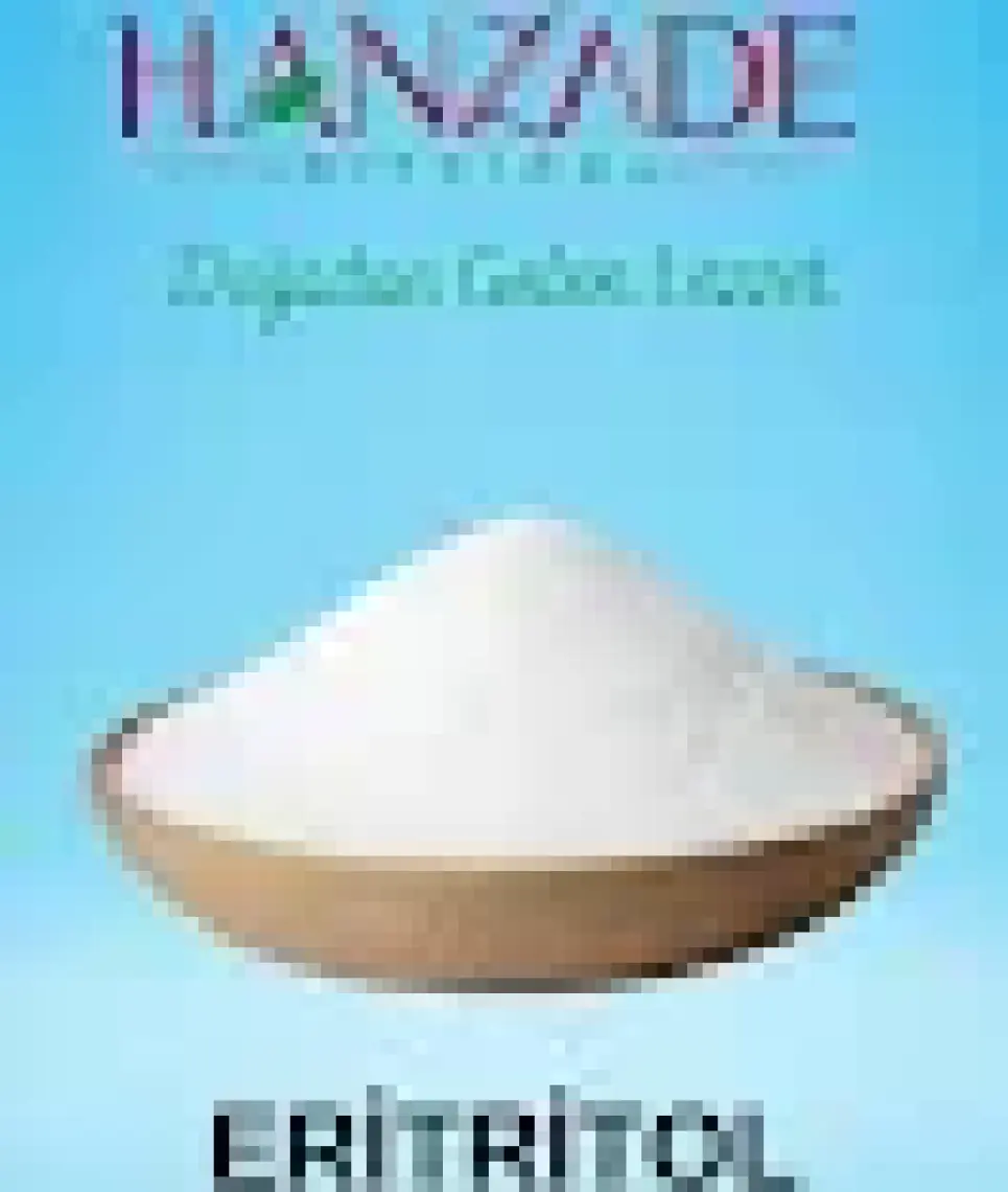 Hanzade Bitkisel Eritritol Doğal Toz Tatlandırıcı 500 gr Sıfır Kalori Keto Diyet Erythritol