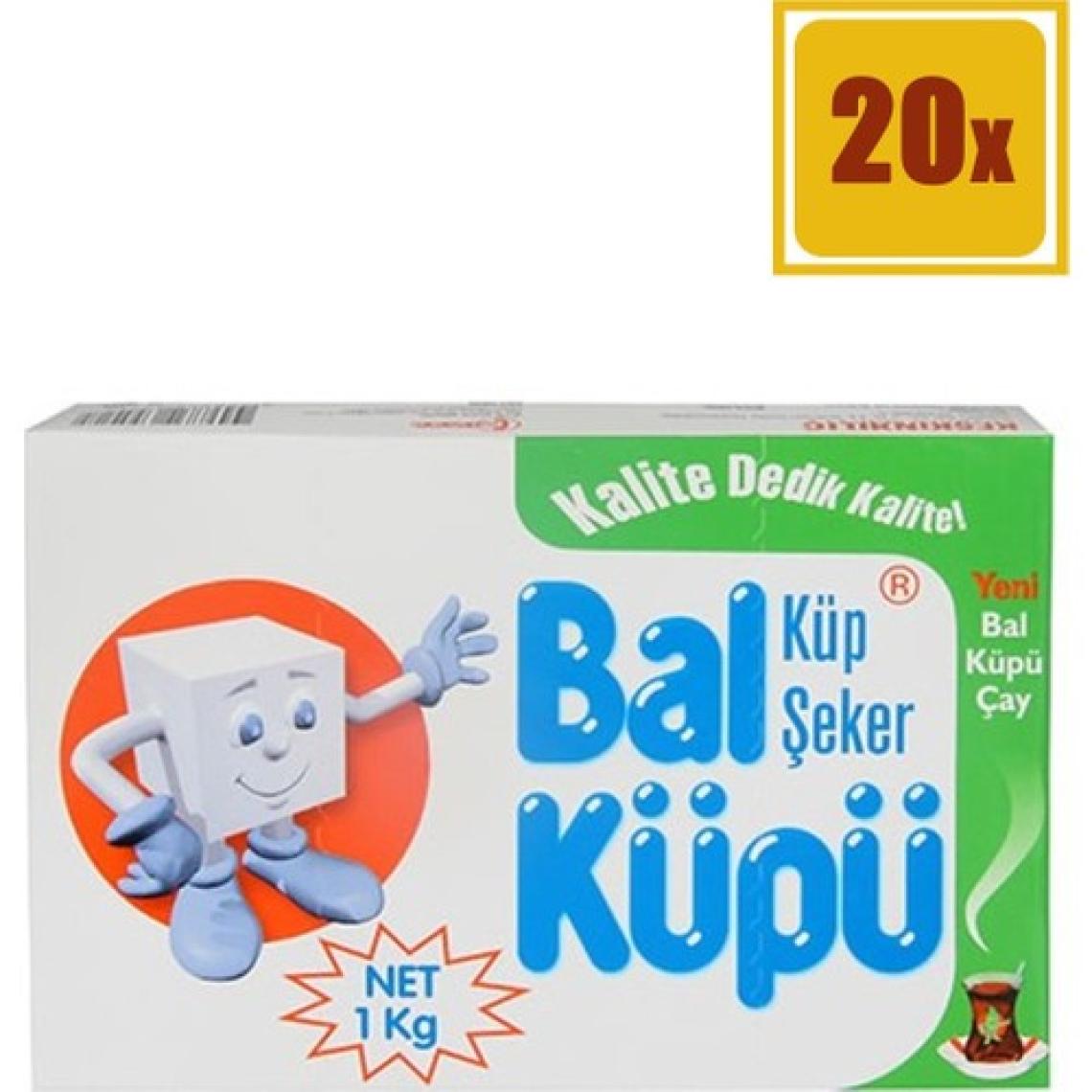 Bal Küpü Küp Şeker 1000 gr 20'li Set