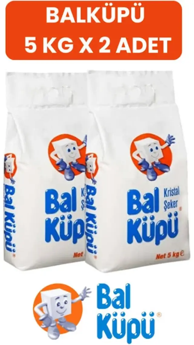 Bal Küpü 5 kg Toz Şeker x 2’li Paket