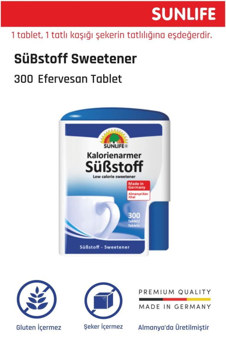 Sunlife Sweetener Tatlandırıcı 300 Tablet