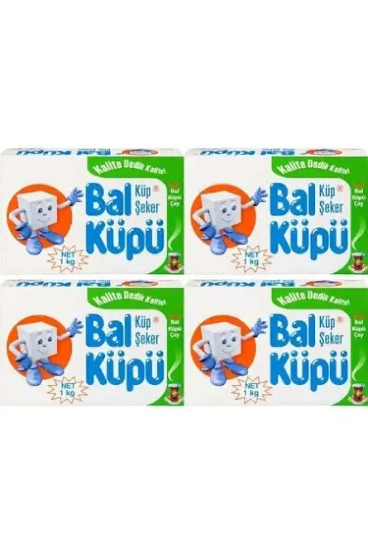 Bal Küpü Küp  Şeker 360 Adet 1000 gr  4'lü